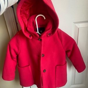 NWT Jacadi 3t rose pink peacoat